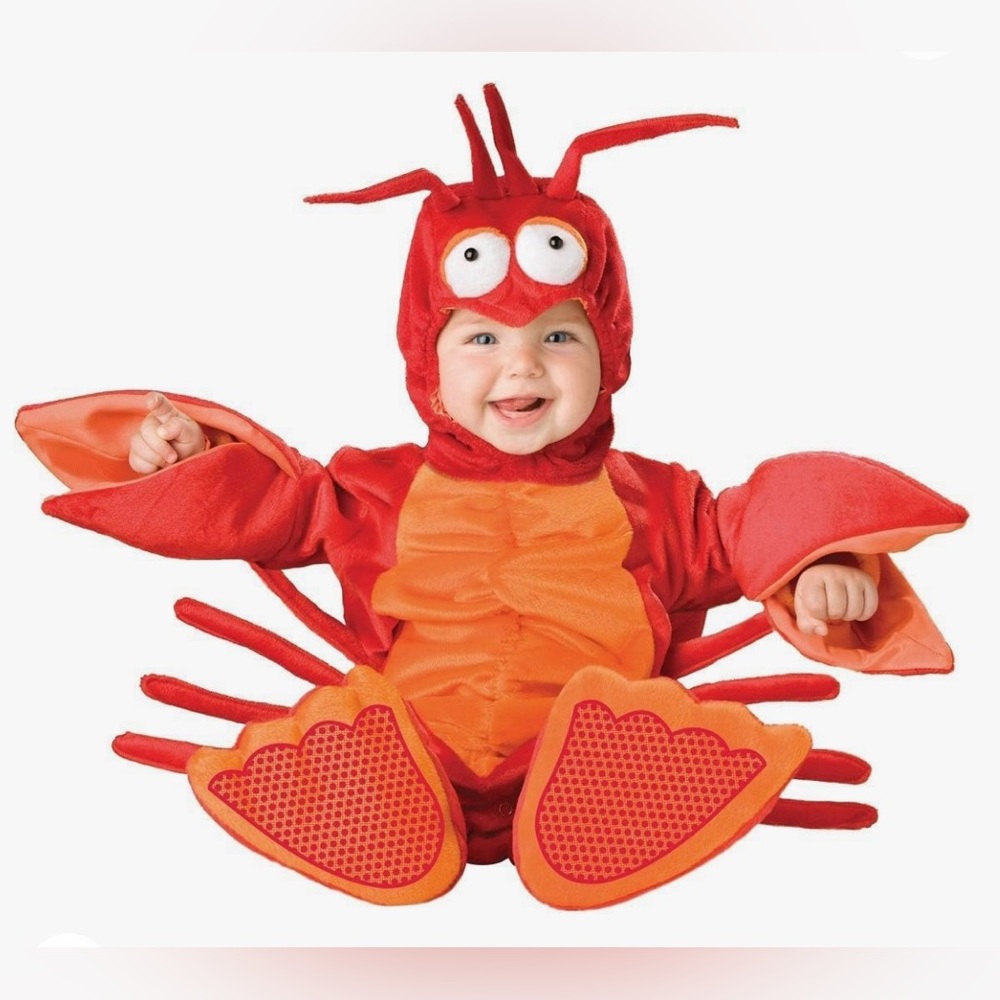 InCharacter Baby Lil’ Lobster Costume Size XS 0-6 Months